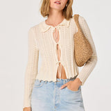Fannie Cardigan in Cream