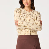 ASTR The Label Mary Floral Cardigan