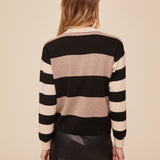 B20220-M02-304 - MIXED STRIPE POLO