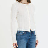 STARGAZER POINTELLE CARDIGAN