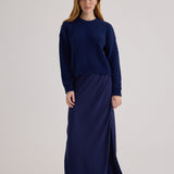 B2001-G82-300 - DROP SHOULDER SWEATER