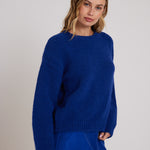 B2001-G82-300 - DROP SHOULDER SWEATER