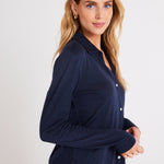 B2241-G55-302 - BUTTON UP KNIT TOP