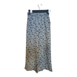 GREY BLUE FLOWER PANT