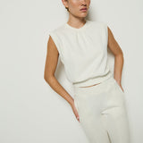 Nation LTD Billie Sweatshirt Porcelain