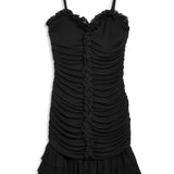 Katie J TWEEN BOBBI MESH RUFFLE DRESS