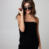 Gold Rush Lydia Dress in Black
