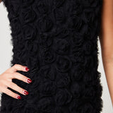Gold Rush Lydia Dress in Black