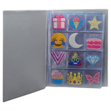 StickerBeans Silver/Teal Collector's Book