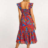 Caballero Collection Nyx Passion Palm Dress