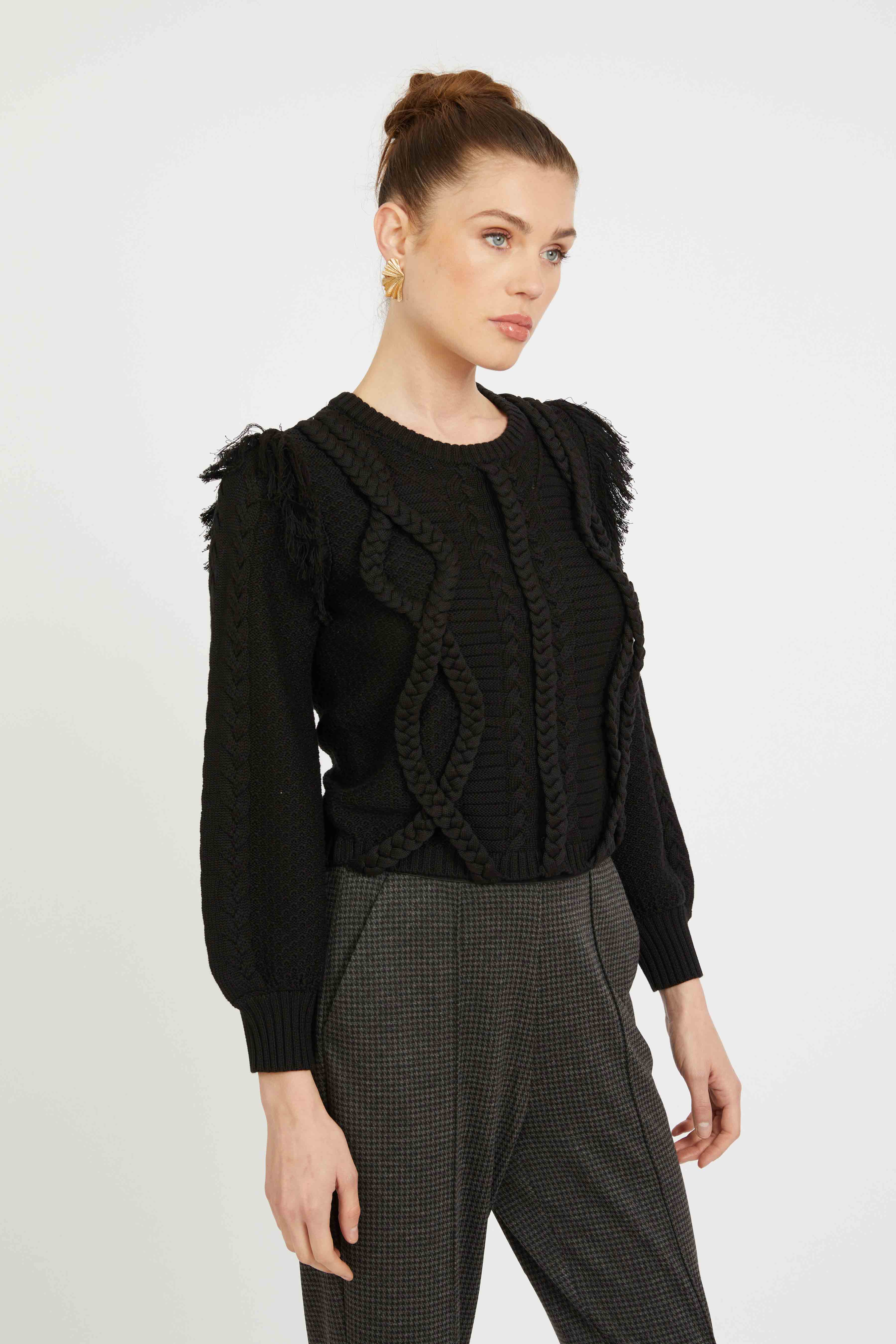 Isadora Sweater in Black