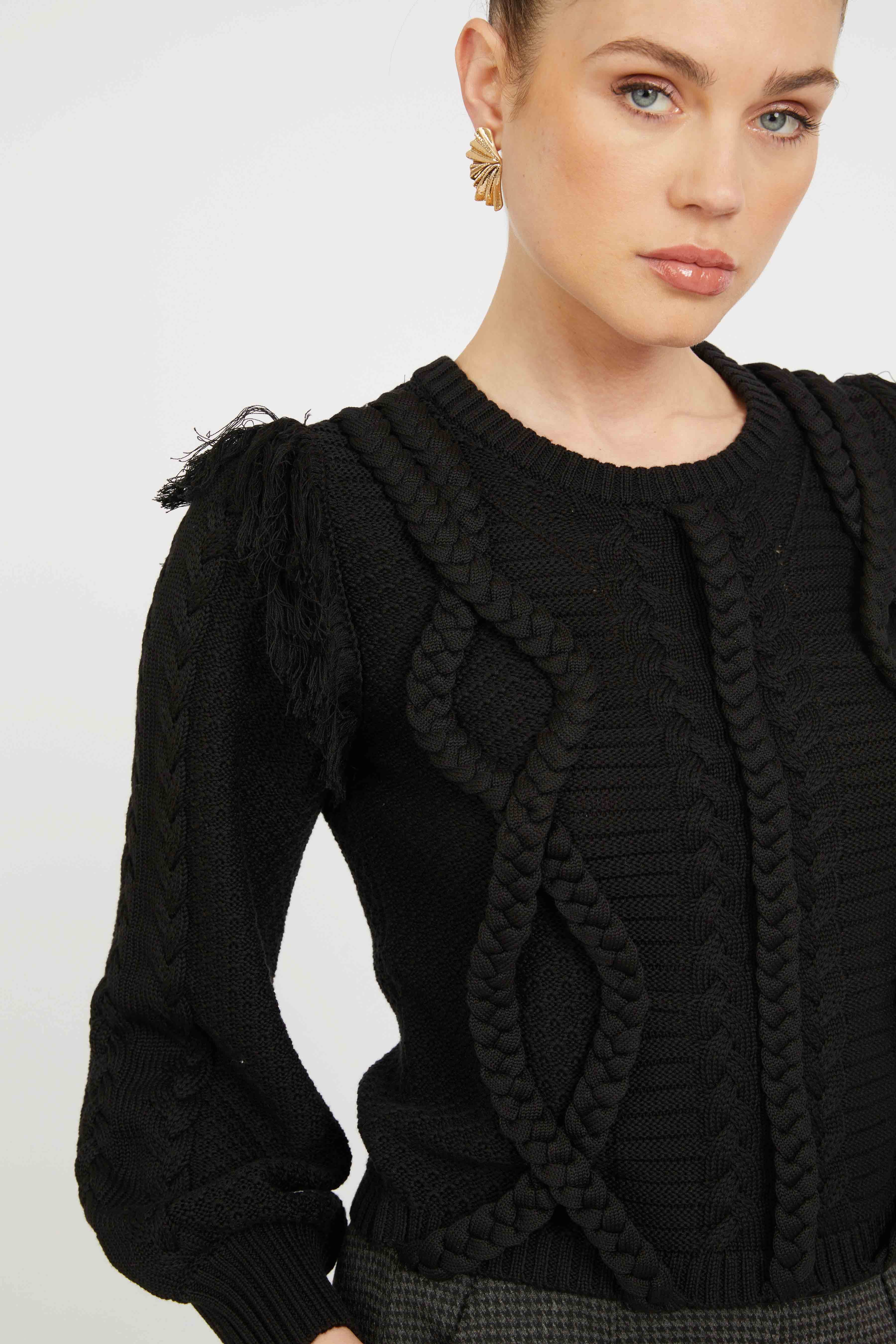Isadora Sweater in Black
