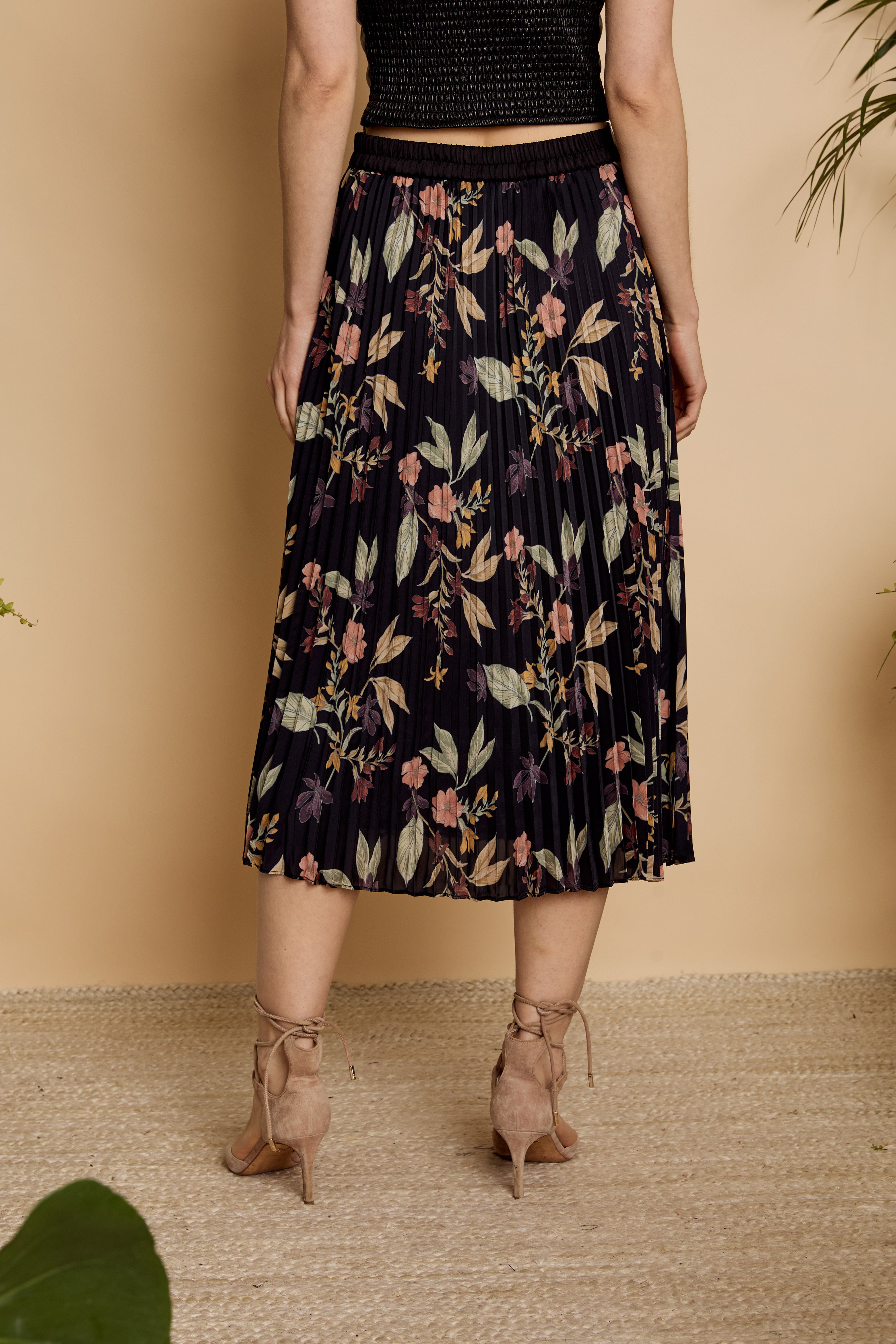 Mia Skirt in Sundown Floral