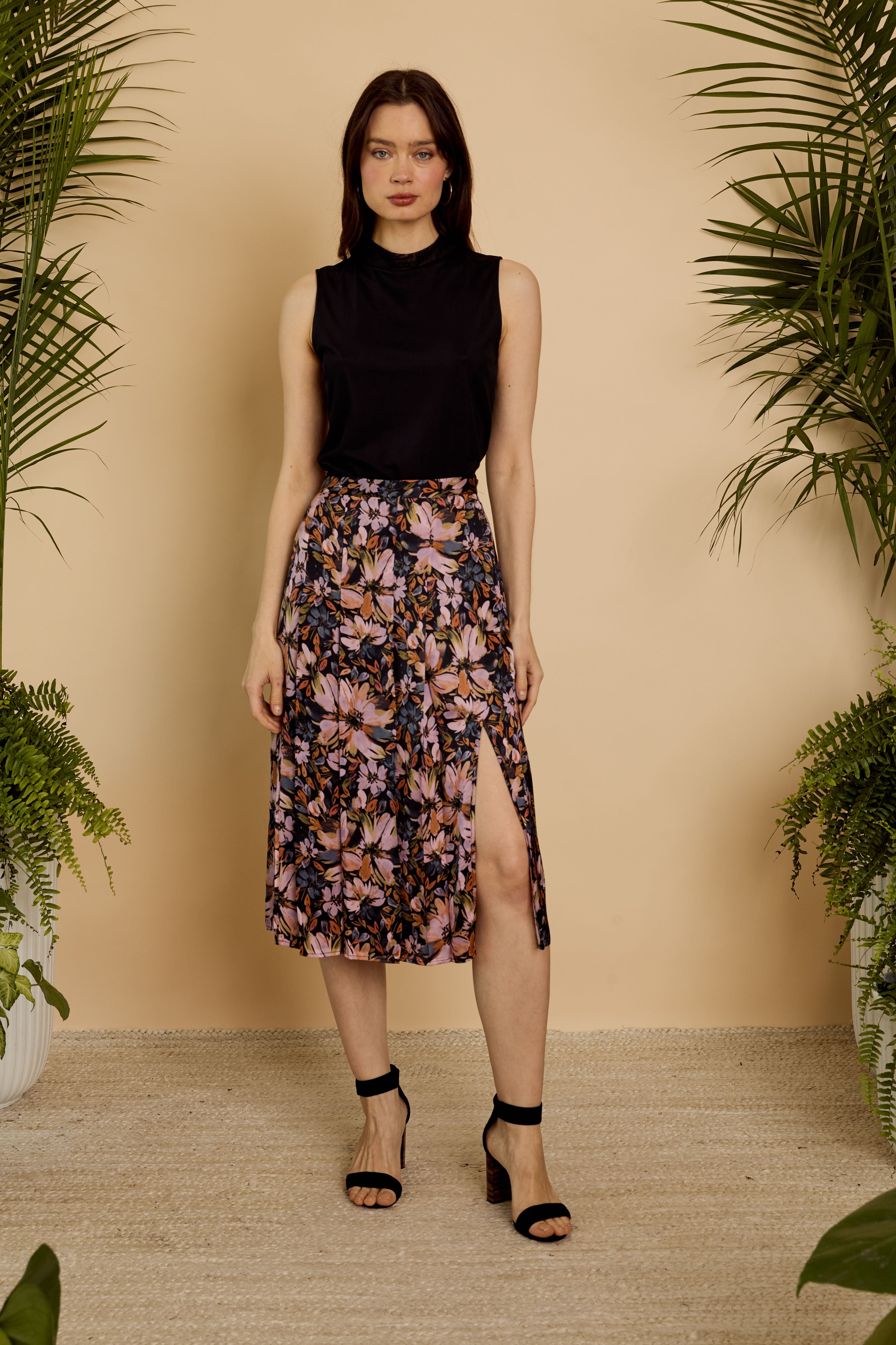 Glenda Skirt in Moon Kissed Floral