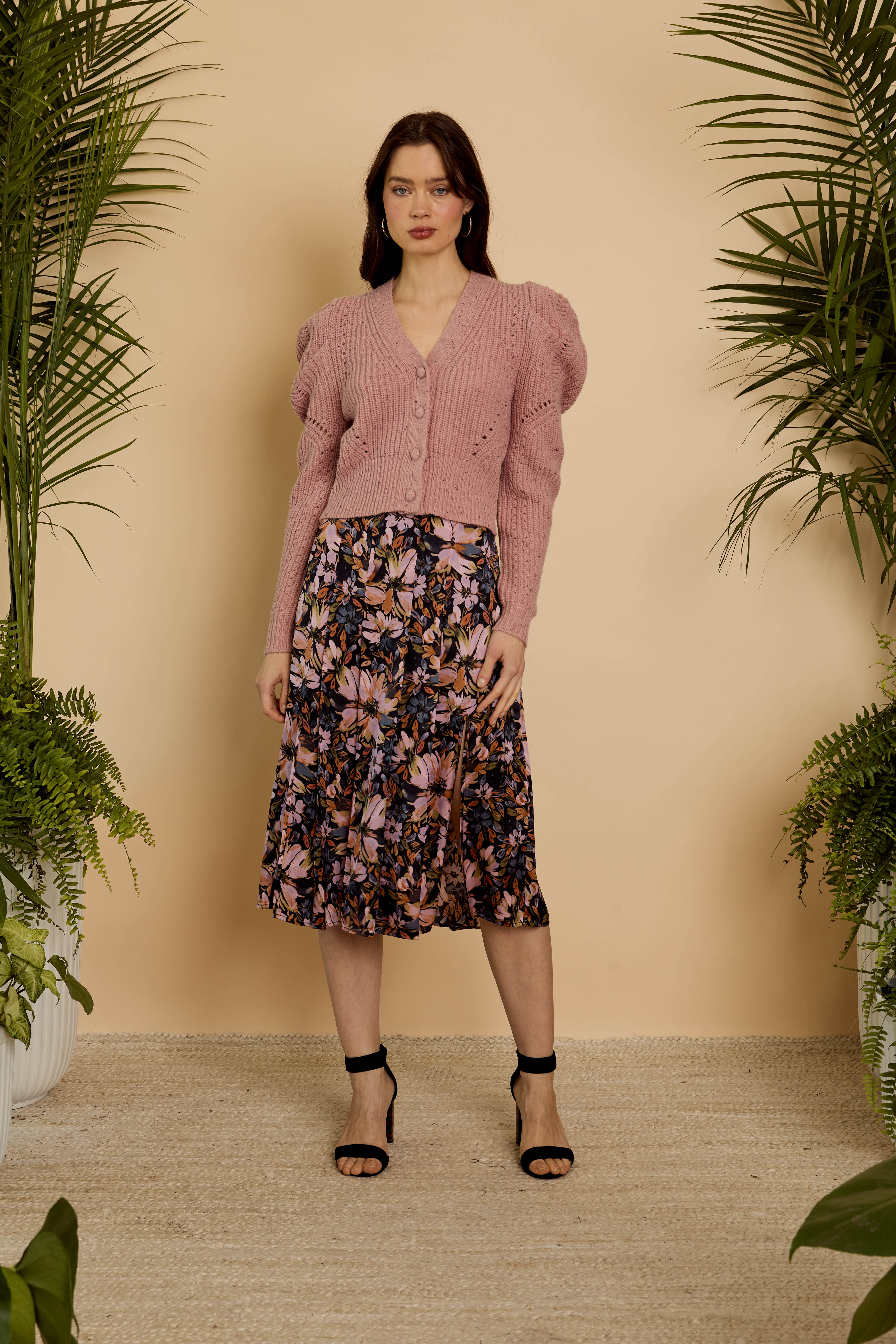 Audra Sweater in Blush