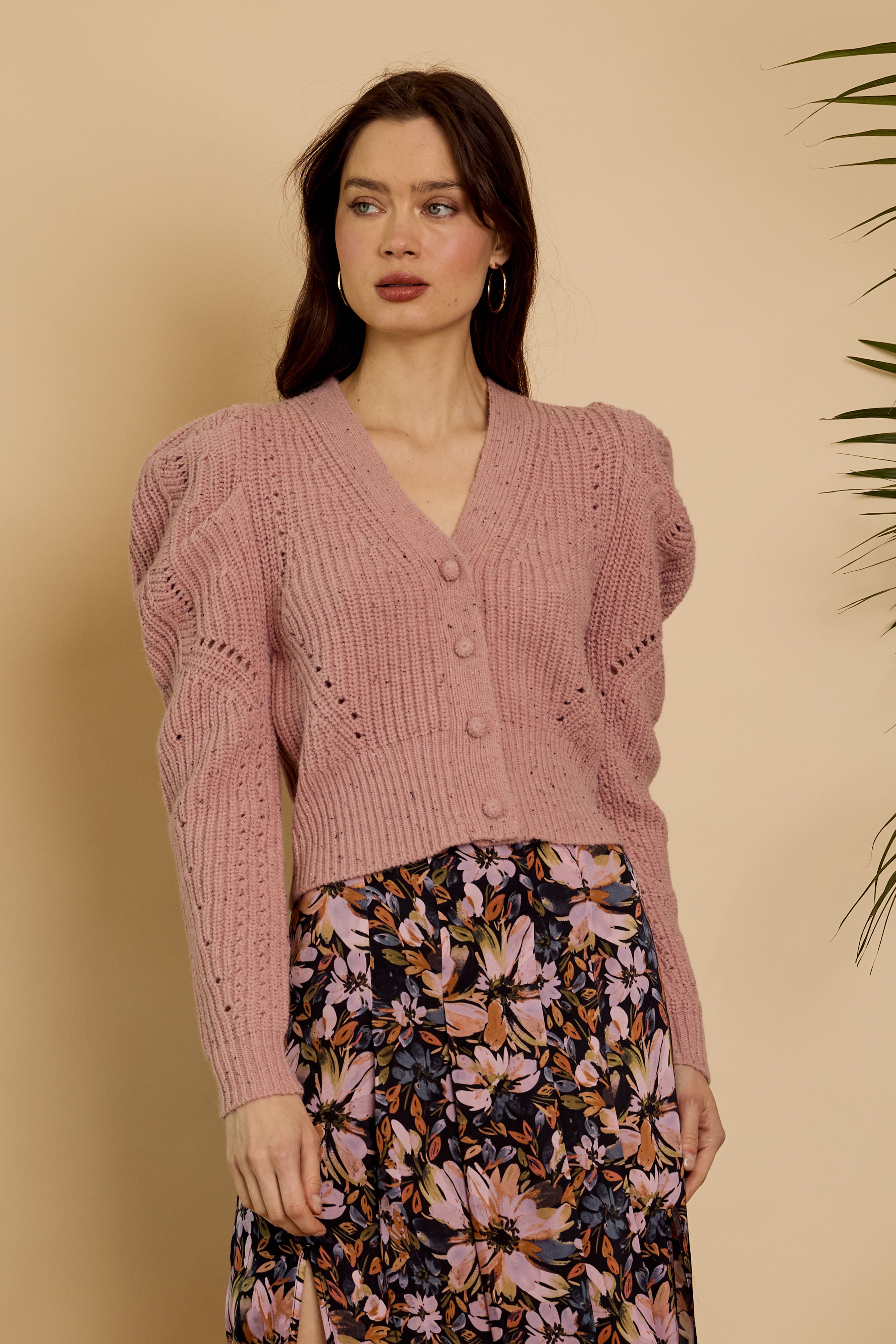 Audra Sweater in Blush