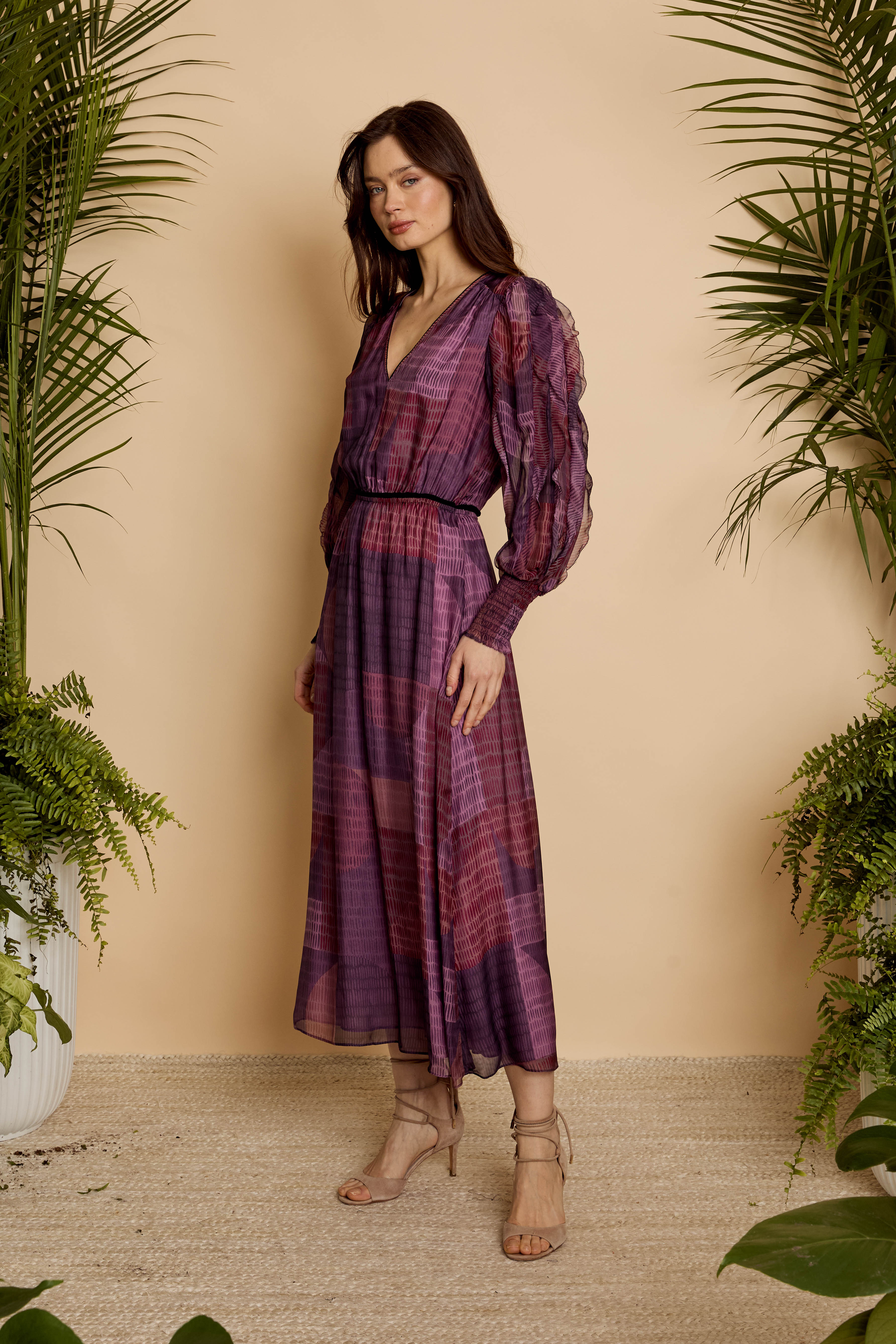 Stace Maxi in Dusky Geo