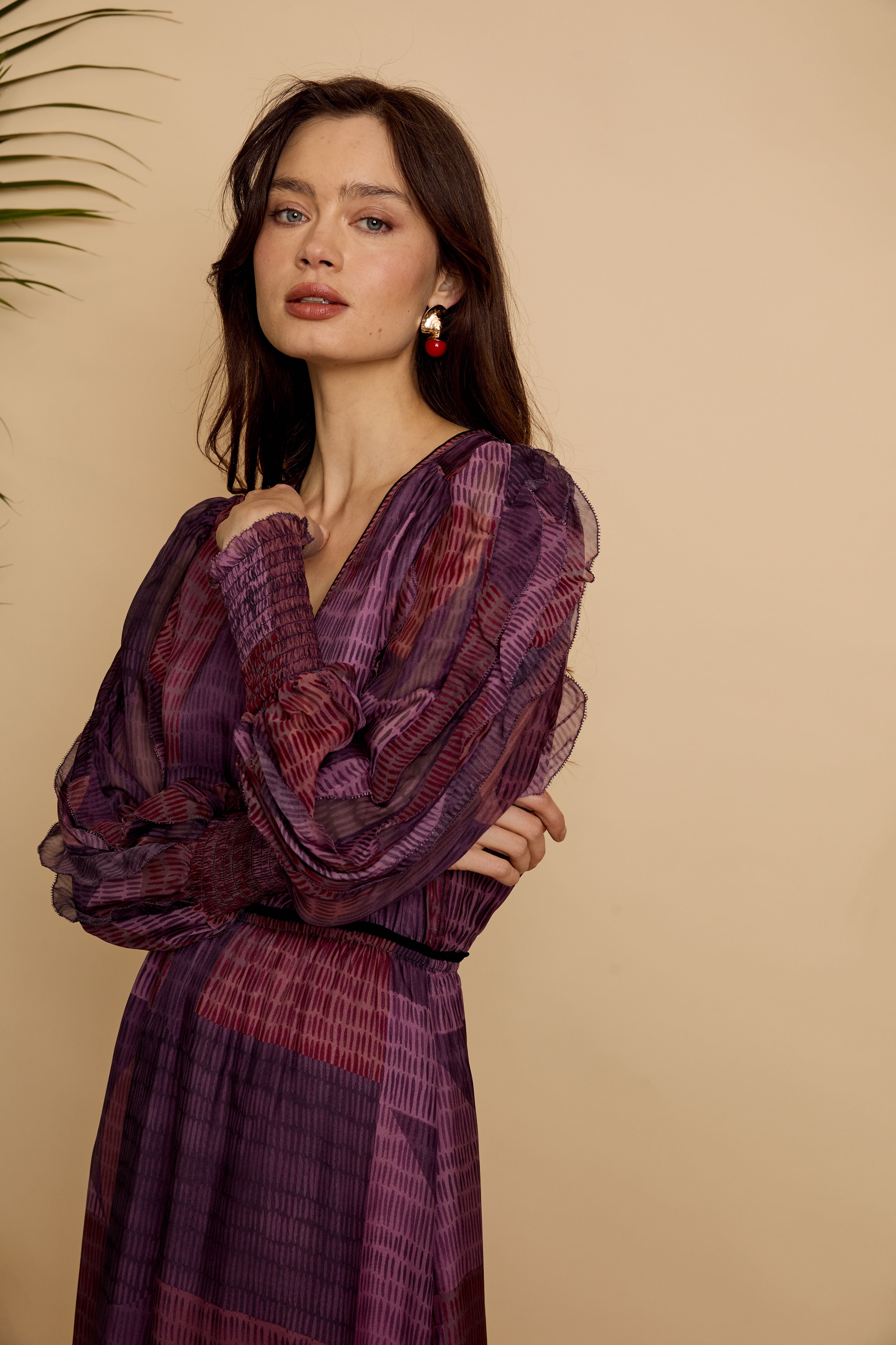 Stace Maxi in Dusky Geo