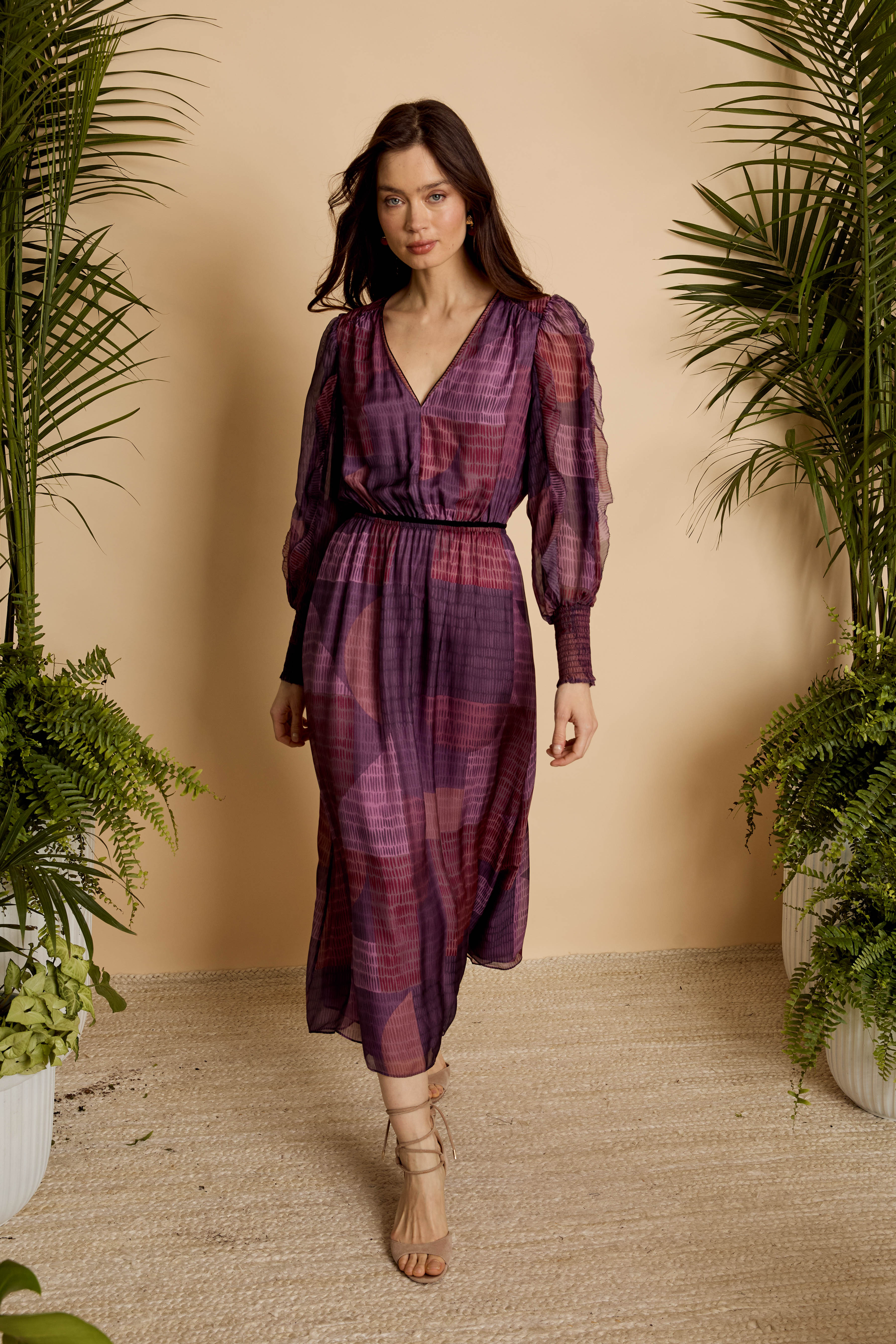 Stace Maxi in Dusky Geo