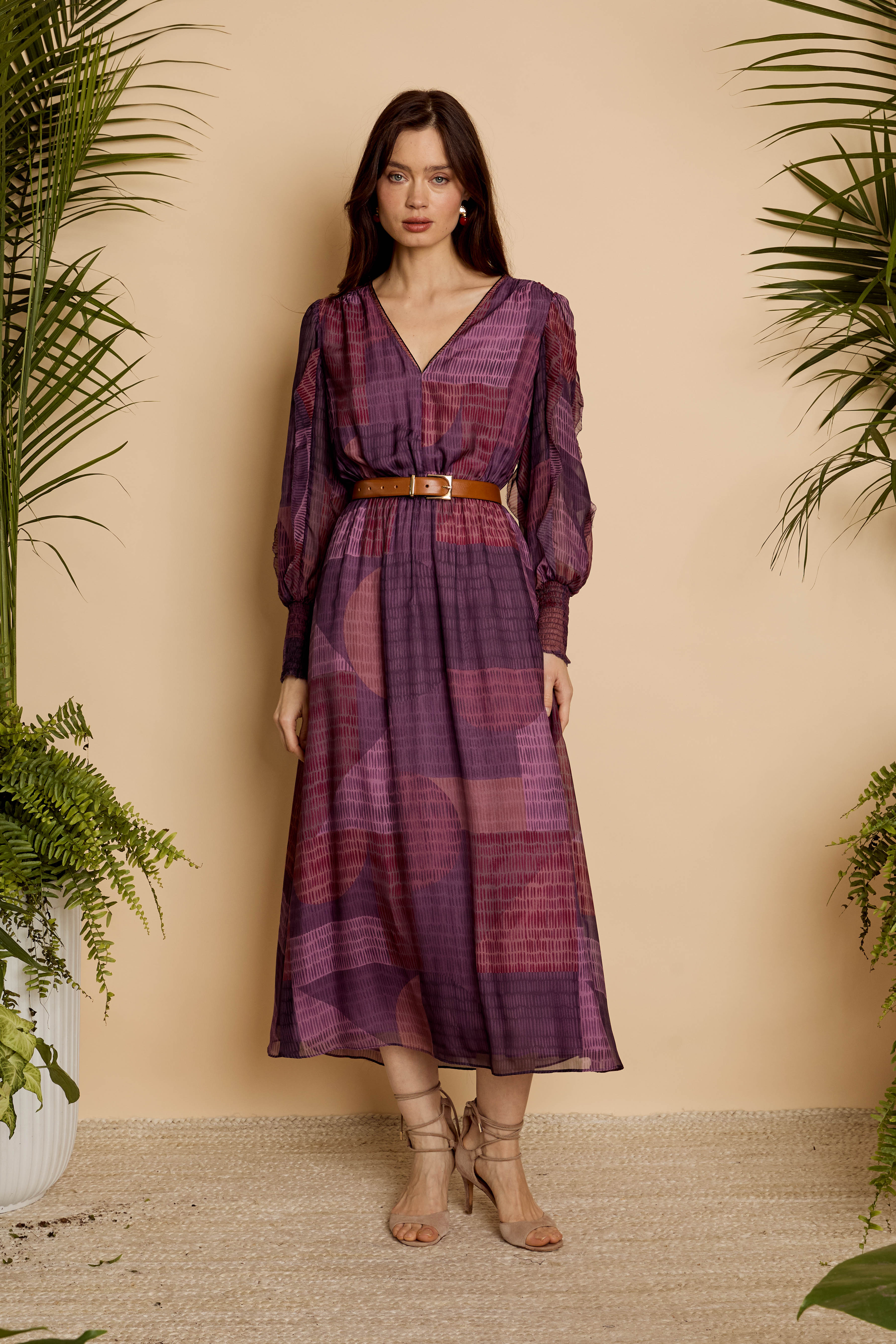 Stace Maxi in Dusky Geo