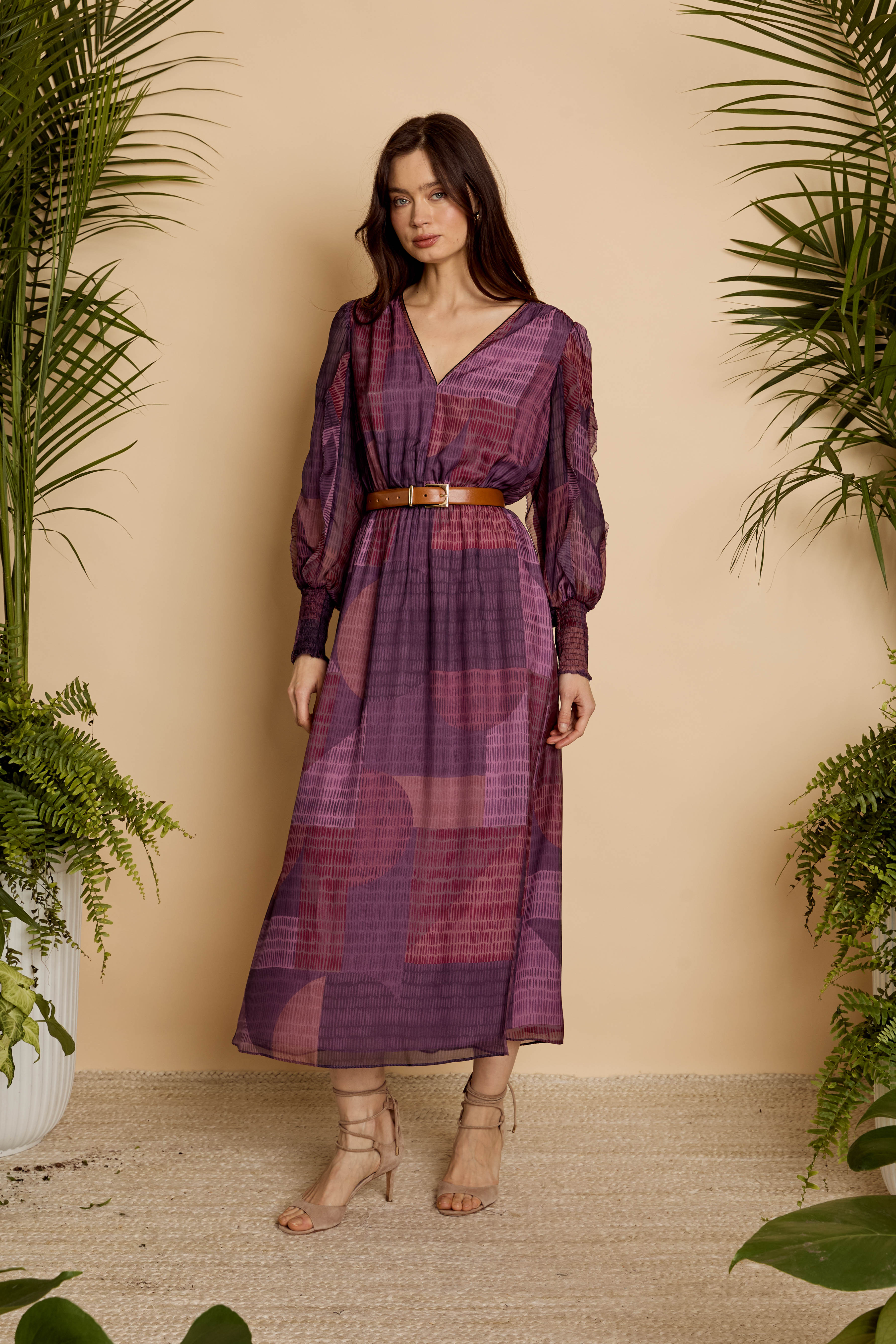 Stace Maxi in Dusky Geo