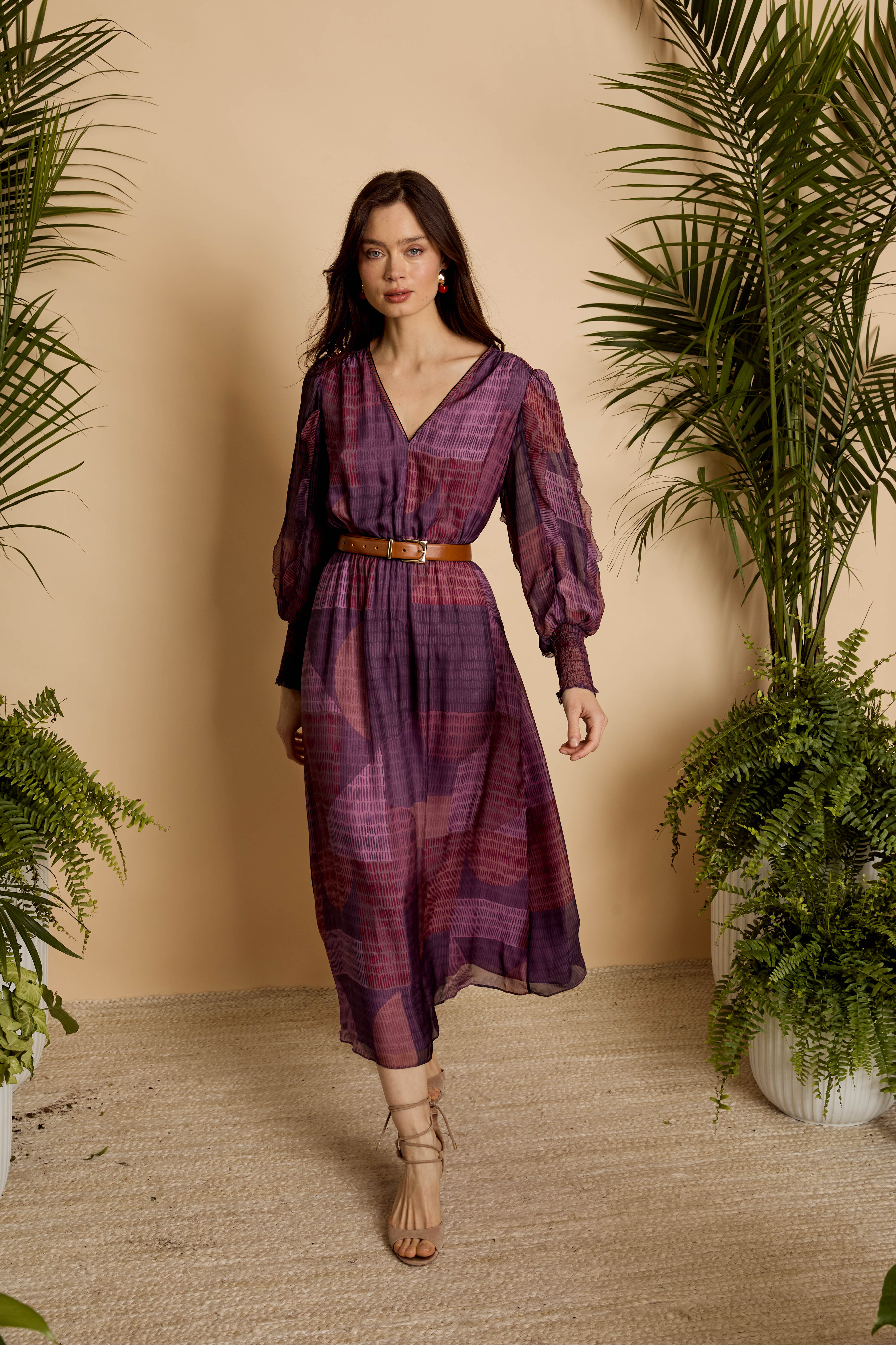 Stace Maxi in Dusky Geo