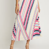 Lucille Skirt in Nova Stripe