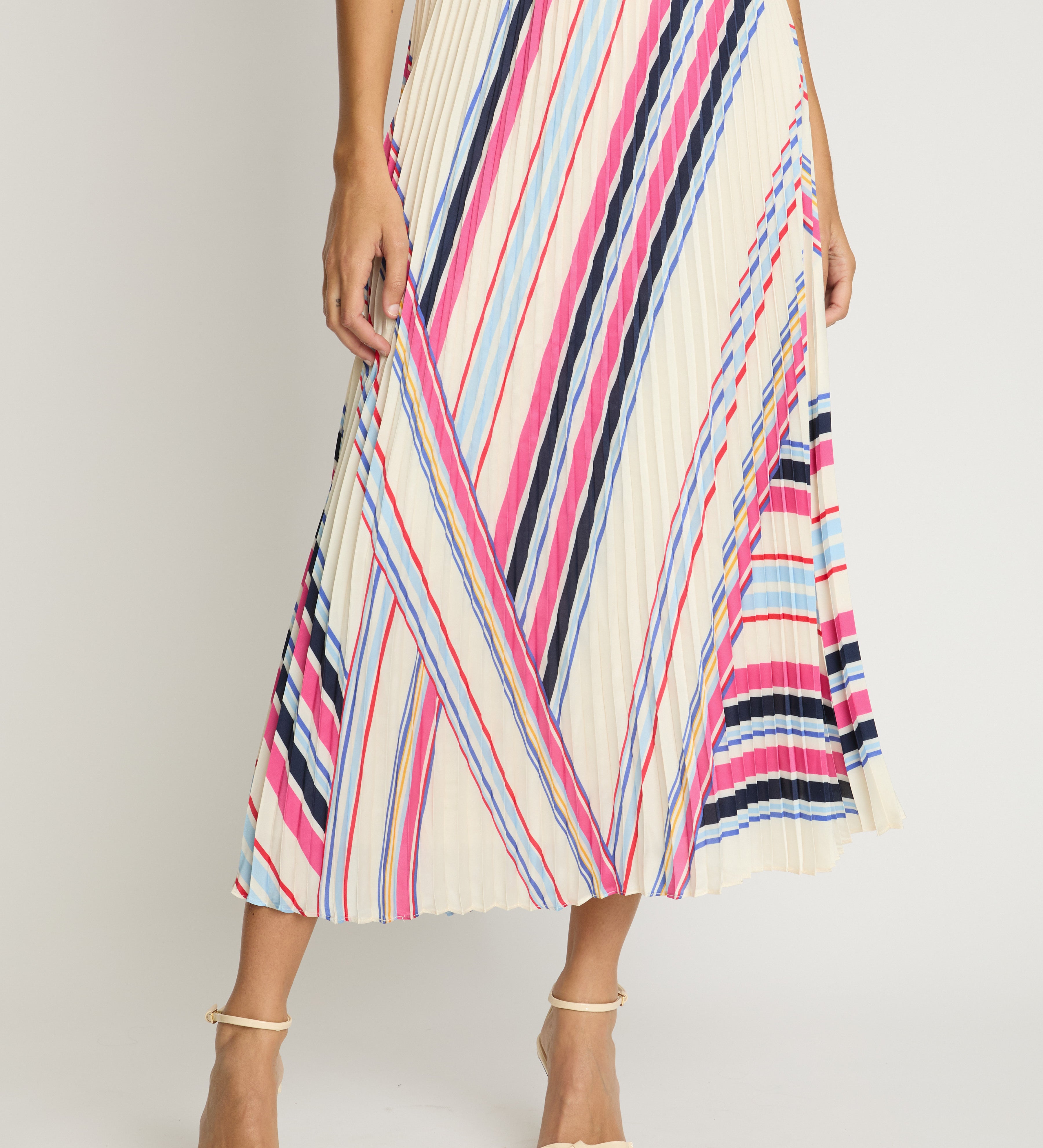 Lucille Skirt in Nova Stripe