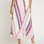 Lucille Skirt in Nova Stripe