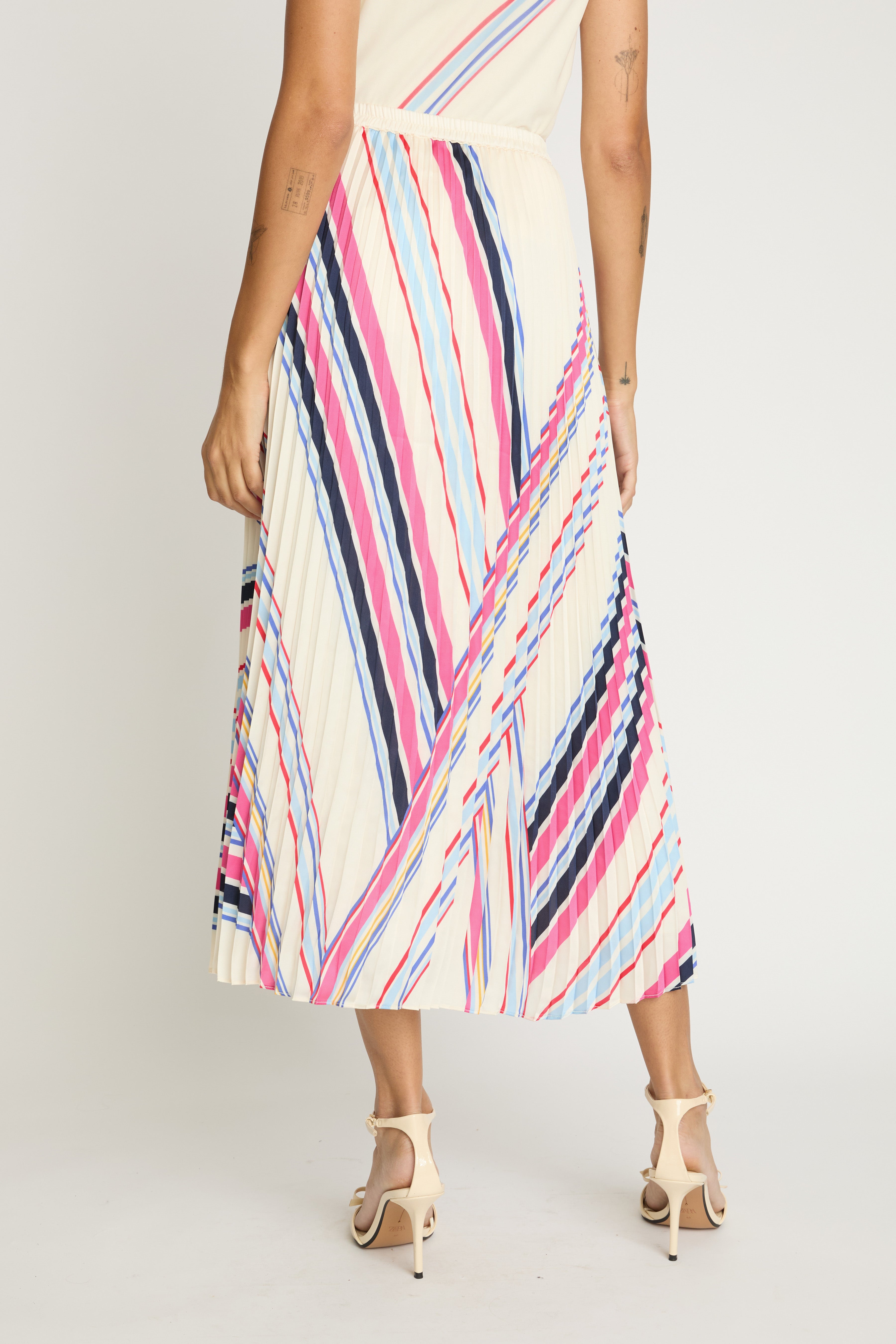 Lucille Skirt in Nova Stripe