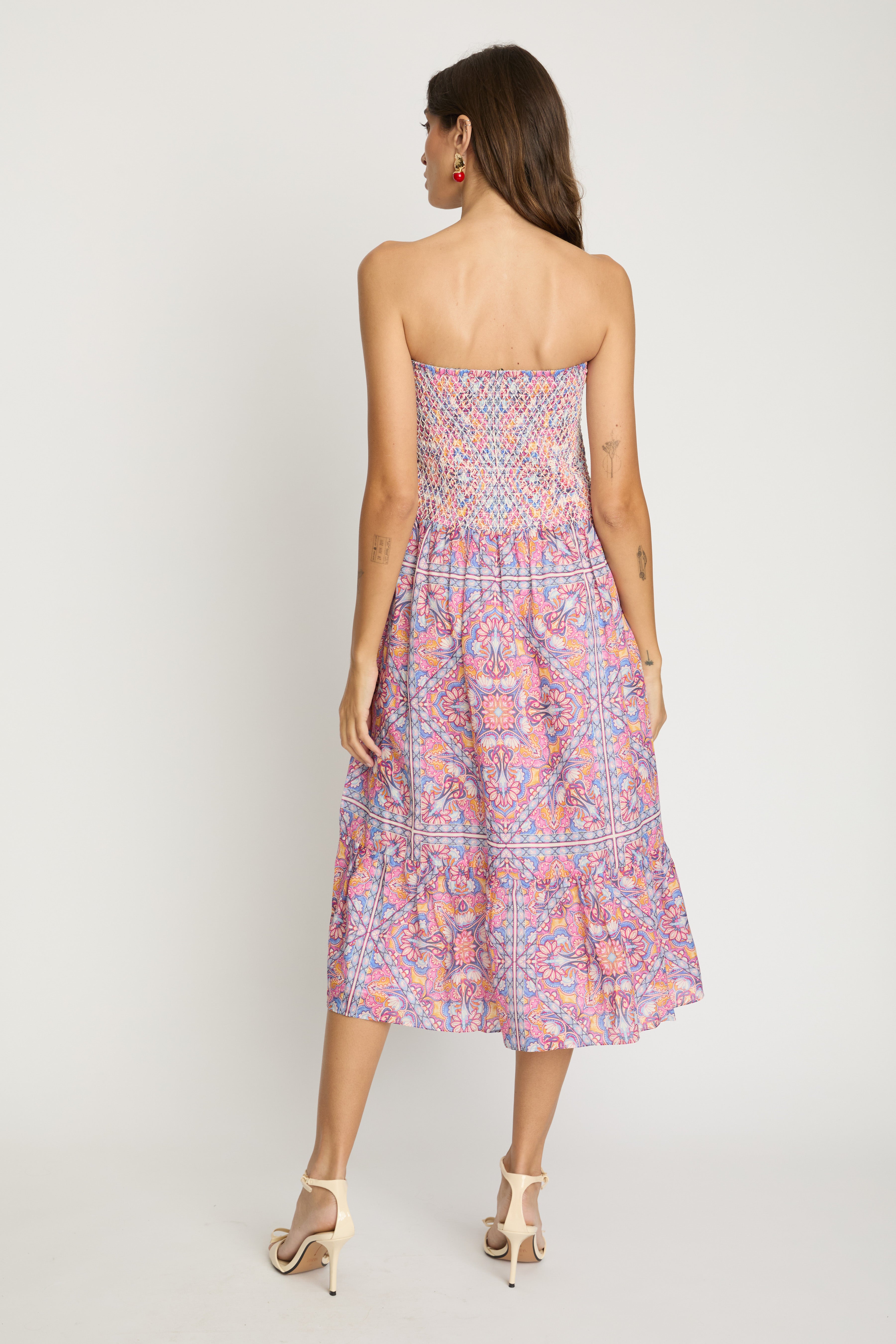 Chablis Skirt in Petal Tapestry