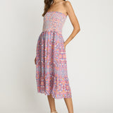 Chablis Skirt in Petal Tapestry
