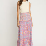 Chablis Skirt in Petal Tapestry