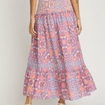 Chablis Skirt in Petal Tapestry