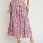 Chablis Skirt in Petal Tapestry