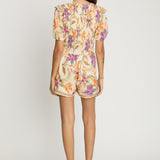 Dany Romper in Stitched Flower
