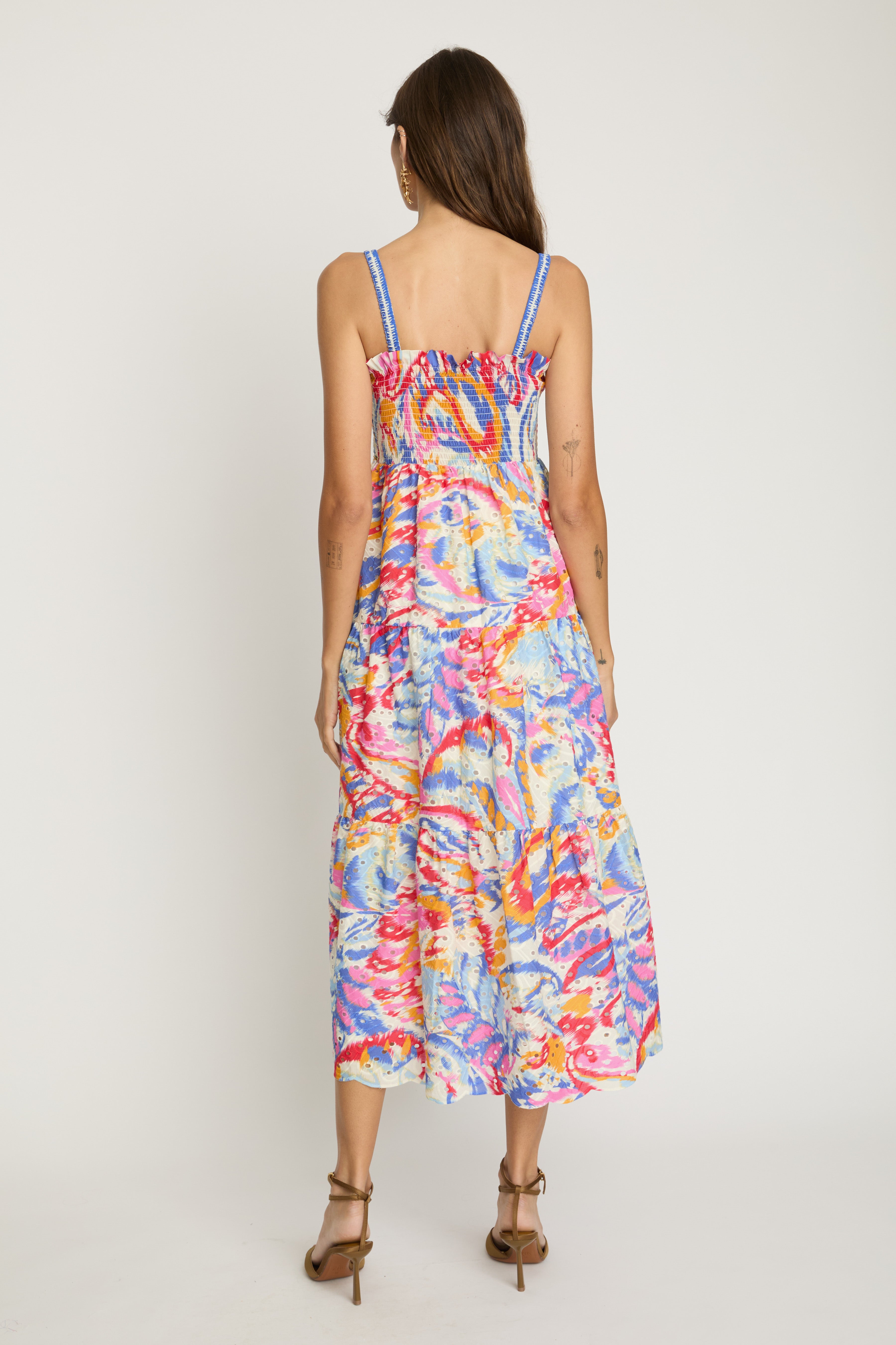 Kaya Dress in Vivid Garden