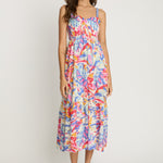 Kaya Dress in Vivid Garden