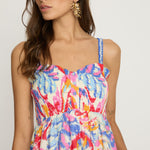 Kaya Dress in Vivid Garden