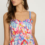 Kaya Dress in Vivid Garden