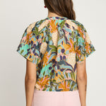 Zola Top in Baroque Pineapple