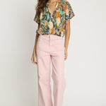 Zola Top in Baroque Pineapple