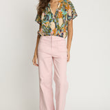 Zola Top in Baroque Pineapple