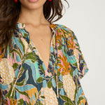 Zola Top in Baroque Pineapple