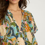 Zola Top in Baroque Pineapple