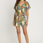 Zola Top in Baroque Pineapple