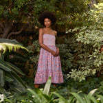 Chablis Skirt in Petal Tapestry