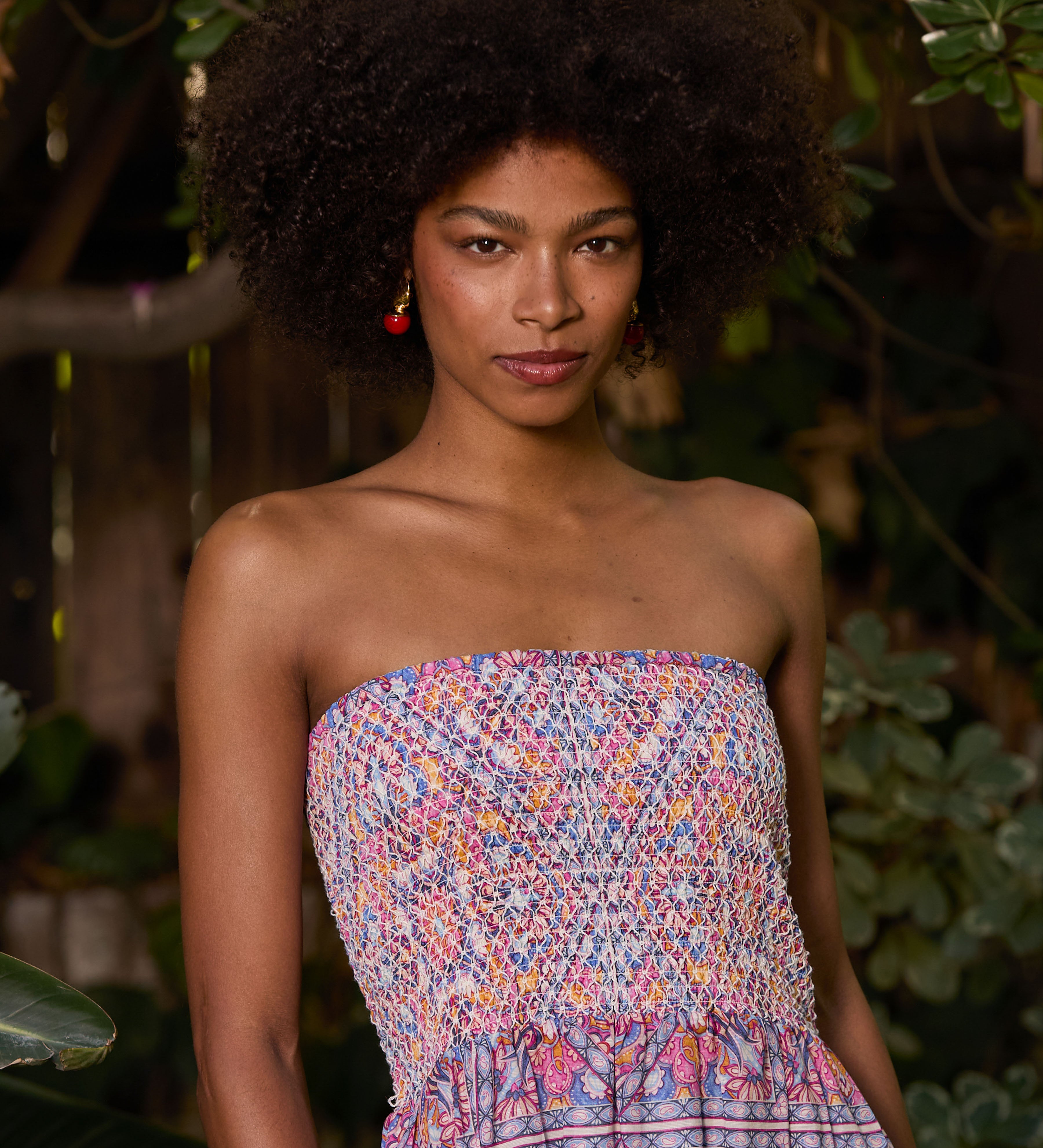 Chablis Skirt in Petal Tapestry