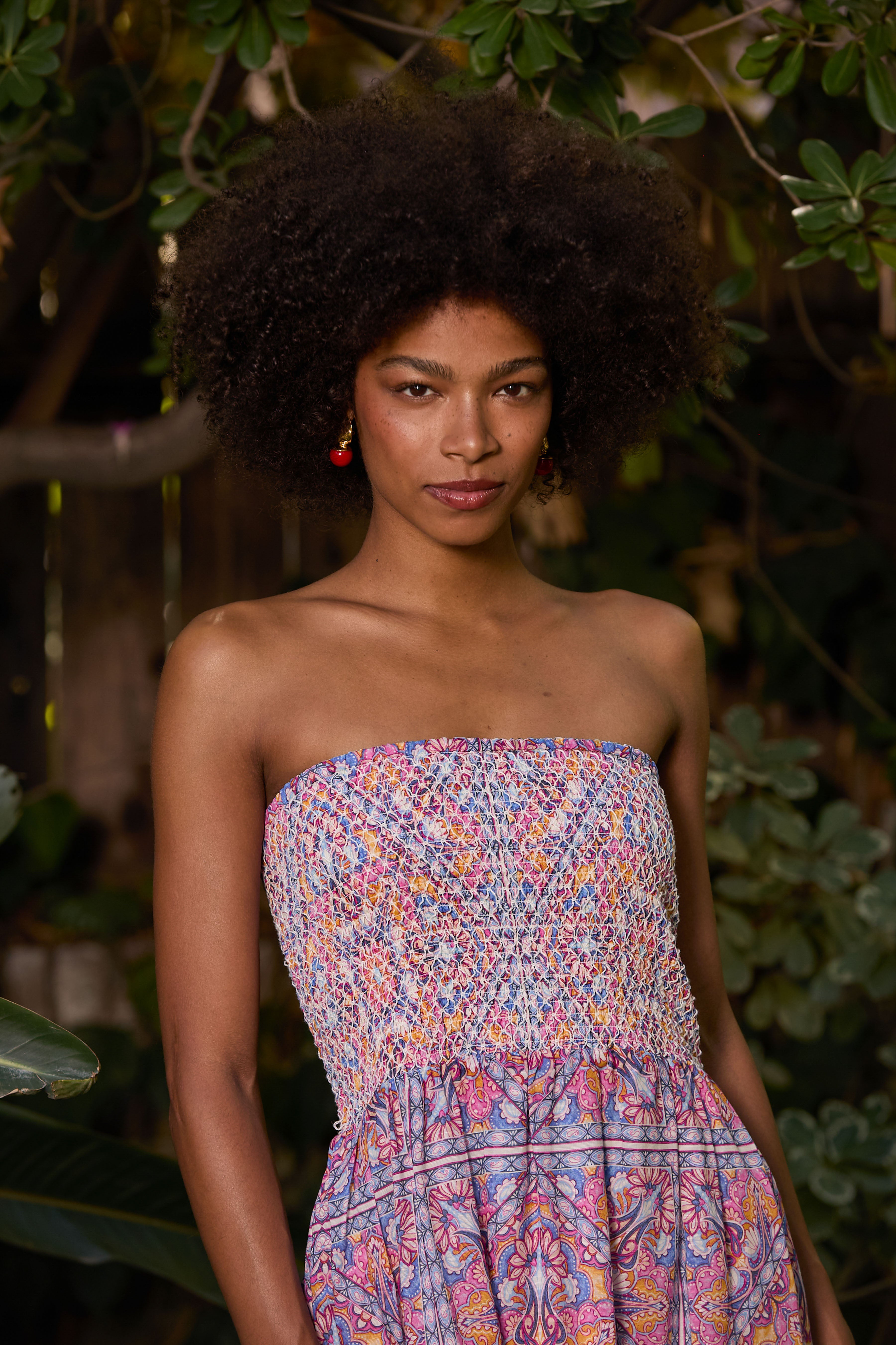 Chablis Skirt in Petal Tapestry