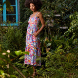 Kaya Dress in Vivid Garden